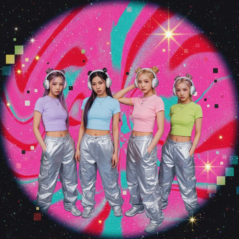 CHERRY BOMB — K-Pop album cover