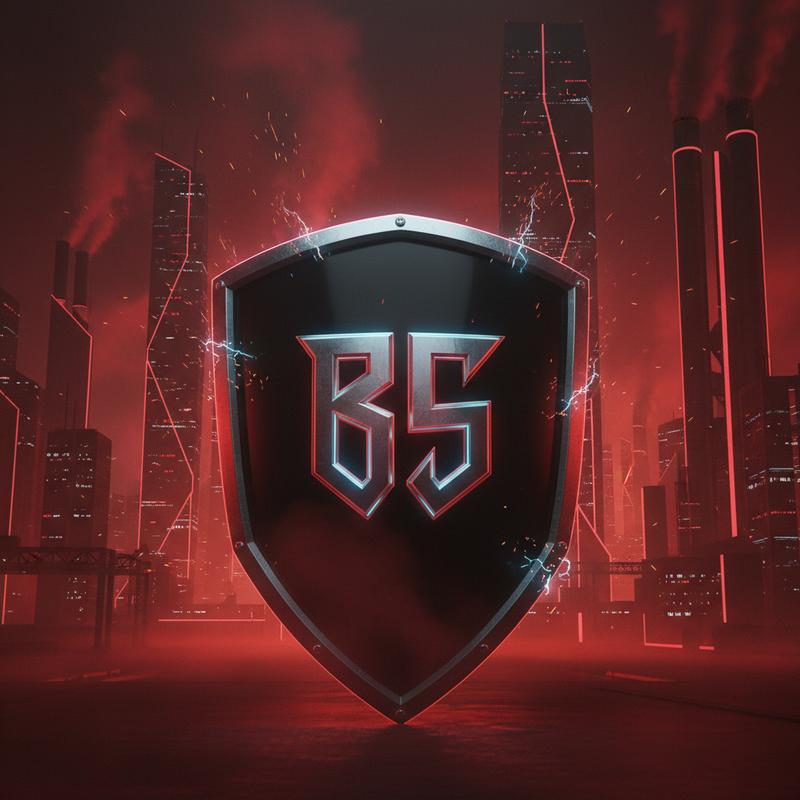 BLACK SHIELD — pop album cover